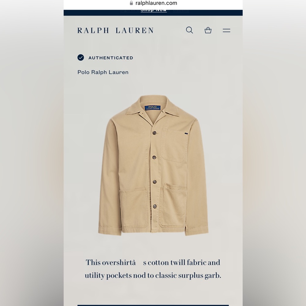 Polo Ralph Lauren Utility Jacket
